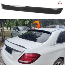 Rear Spoiler Window Trunk Upper Roof Wing Gloss Black