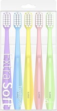SUREE Extra Soft Toothbrush for Sensitive Teeth and Gums 5 Pack , Ultra...