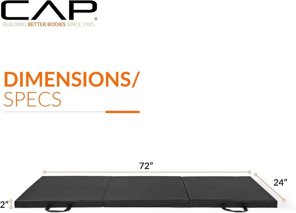 CAP Barbell Todo Propósito Plegable Anti Desgarro Ejercicio Entrenamiento Aeróbico Fitness Gimnasio  Foto 4 de 4