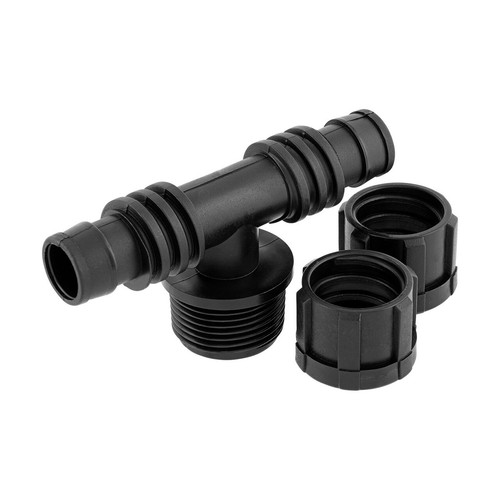Pieza en T cinta 17mm tornillo de sujeción x rosca exterior 3/4 - Imagen 3 de 3
