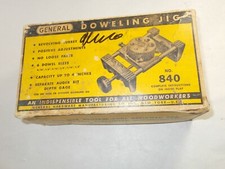 General No. 840 Doweling Jig for sizes 3/16, 1/4, 5/16, 3/8, 7/16 & 1/2", USA