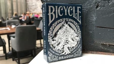 Bicycle Dragon Playing Cards (Blue) Deck Brand New Sealed