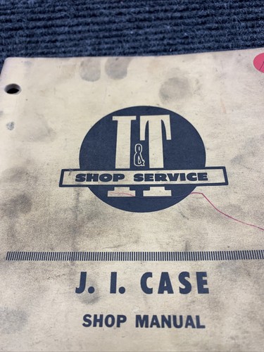Used I&T J.I Case Shop Manual Model 1200 Traction King No.C-18 - Picture 4 of 7