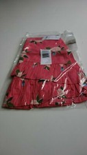 Carter's KID Size 8 F18 Red Floral Woven Skirt 28