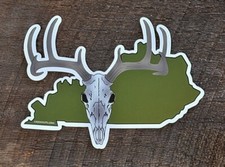 Whitetail Deer Stickers Decals Bucks Hunting Bucktail Bows Arrows Bow Hunting