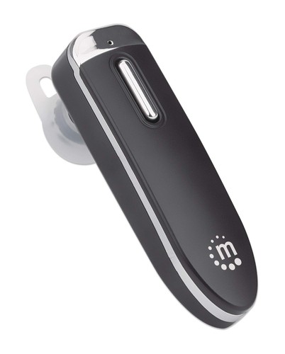 Manhattan 179553 Bluetooth Headset In-Ear Design Omnidirectional Microphone BLK - Picture 2 of 5