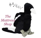 ~❤️~Elka MAGPIE BIRD With Sound 18cms Soft Toy Plush❤️