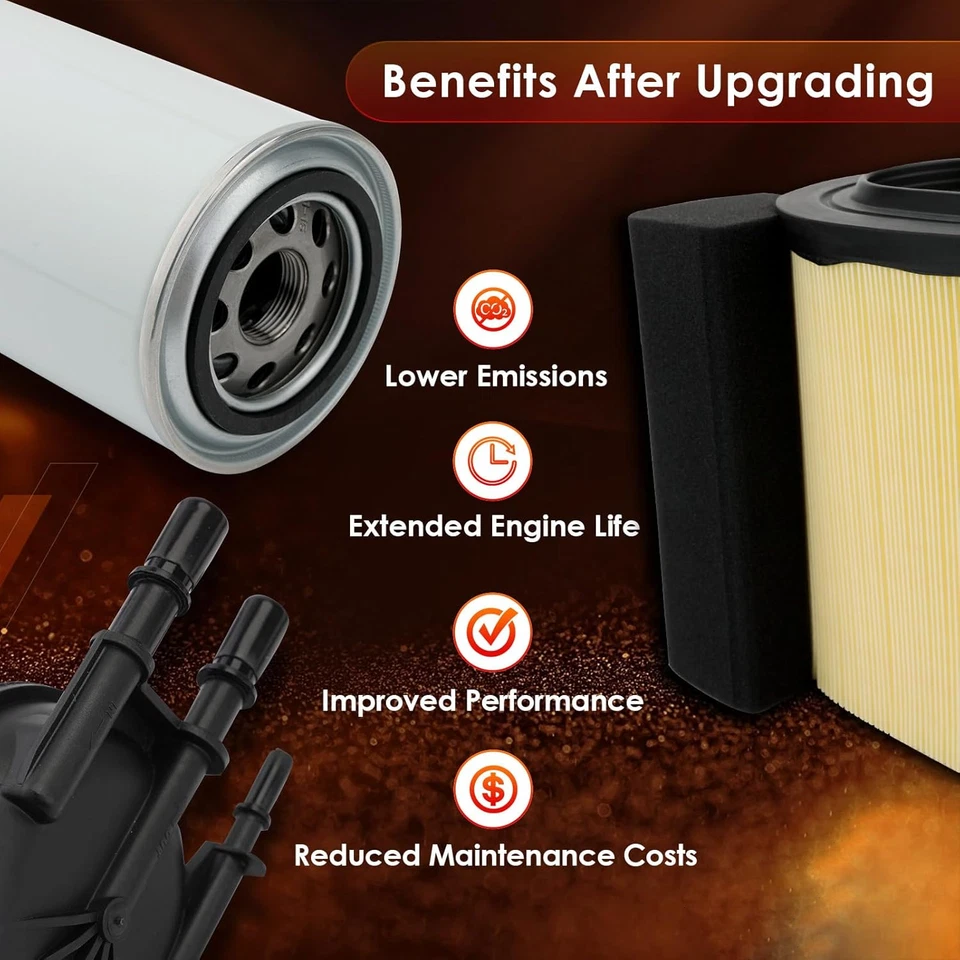 FD4624 6.7L Diesel Fuel Air Filter Kit For 17-19 Ford F250 F350 Super Duty FP92 - Image 4 of 4