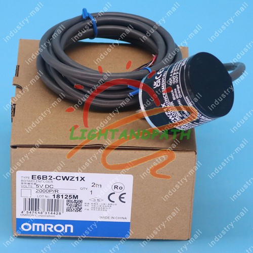 1Pcs OMRON Rotary Encoder E6B2-CWZ1X 2000P/R E6B2CWZ1X 5VDC New - Picture 1 of 4
