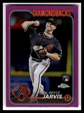 2024 Topps Chrome #75 Bryce Jarvis Pink Refractor