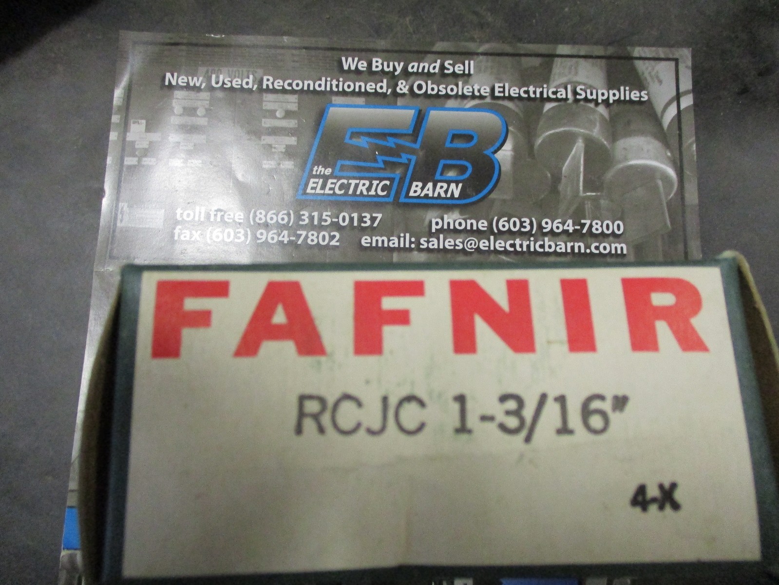 Cuscinetto+Supporto RCJ1.7/16 Fafnir Cuscinetto+Supporto RCJ1.7/16 Fafnir
