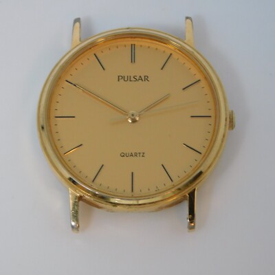 PULSAR V501-8A00 Three-Hand Quartz Analog Unisex Watch New Battery