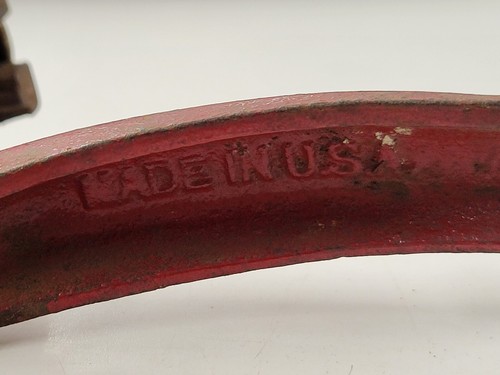 Vintage Cast Iron Pistol Grip Saw Sharpening Tool. Made In USA  - Picture 8 of 9