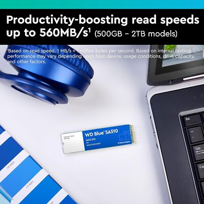 【新品未使用】WD Blue SA510 500GB SATA SSD Amazon.com: Western Digital 500GB WD Blue SA510 SATA