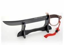 Sciabola champagne sommelier Fox lama nera PERSONALIZZABILE