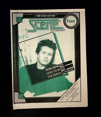 Scene Entertainment Vol 16 No 8, February 21-27, 1985, Don Henley - 082322JENON2