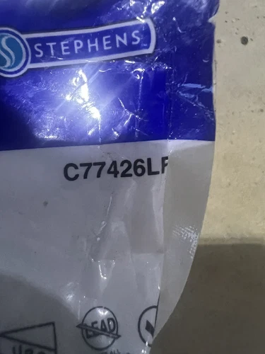 Jones Stephens C77426LF 3/4" PlumBite Push On 90 Degrees Elbow - Brass - Picture 2 of 3