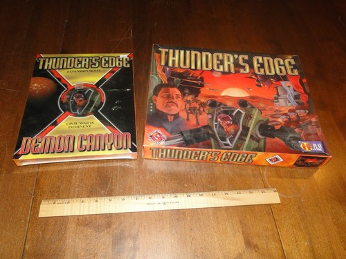 Thunder's Edge with Expansion Demon Canyon Fantasy Flight Board game