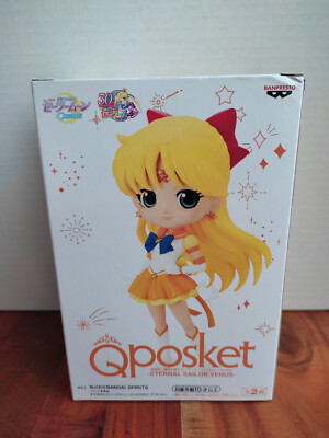 Sailor Moon Cosmos Eternal Sailor Venus Version B Q-Posket Figur OVP Banpresto