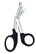 EMT OMD Paramedic Scissors Black Plastic Handle 19 Cm or 7.5" Multi Use