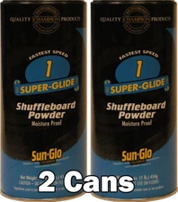 Sun-Glo #1 Shuffleboard Powder Wax - 2pk
