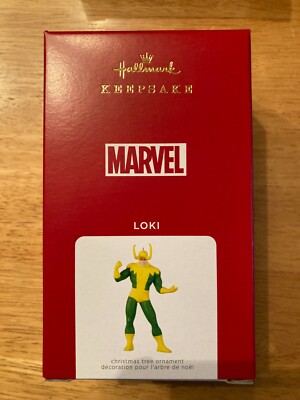 2021 Hallmark Loki Marvel Comics Keepsake Ornament NEW
