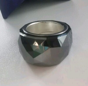 SWAROVSKI Nirvana gray 58 リング スワロフスキー置物・アクセサリー