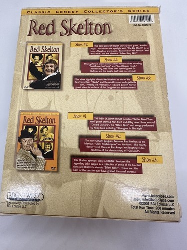 Red Skelton - Classic Comedy Collectors Series: Volumes 1 2 (DVD, 2000, 2-Disc - Bild 2 von 2
