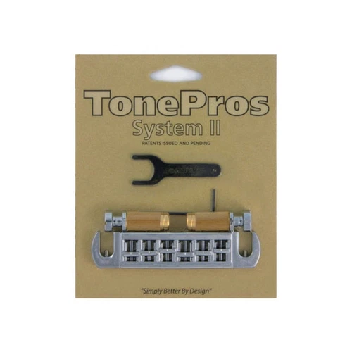 Wraparound Set w/SS1 Locking Studs for Gibson - AVT2G - CHROME