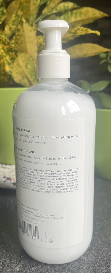 Crabtree & Evelyn - LAVENDER 身体乳液 - JUMBO 瓶装泵上衣 16.9 盎司 — 第 3/4 张图片