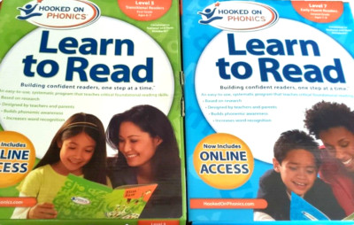 Hooked on Phonics Levels 5 and 7 | eBay