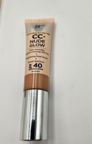 IT Cosmetics CC+ Nude Glow Lightweight Foundation SPF40, Fair Light Exp 6/25 - Picture 9 of 11