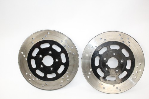 1992 92 HARLEY FXDB FXDB-D DYNA DAYTONA Dual Disc Front Brake Rotors set oem - Bild 2 von 4