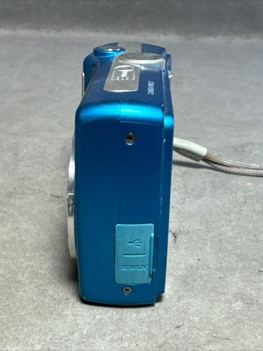Samsung Digimax S73 7.2MP Digital Camera w/ 3x Optical Zoom -Blue For Parts - Picture 4 of 11