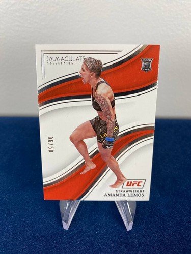 Carte Panini Immaculate UFC 2023 – Miranda Maverick Rookie /50 – Pink Velocity Prizm