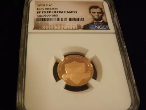 2020-S     Penny    Early Releases     NGC PF 70 Ultra Cameo