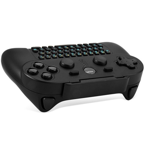 Black Bluetooth Gamepad Game Controller with Keyboard For Windows Android OSX