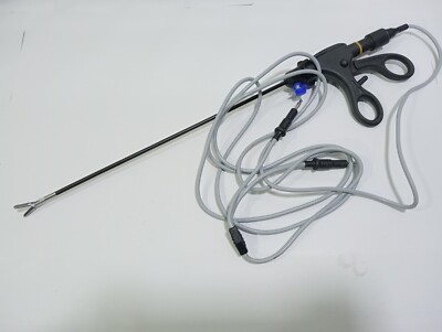 Laparoscopic Bipolar Robi Dissector Forceps Instrument and Cable 5mm 2 Piece Set