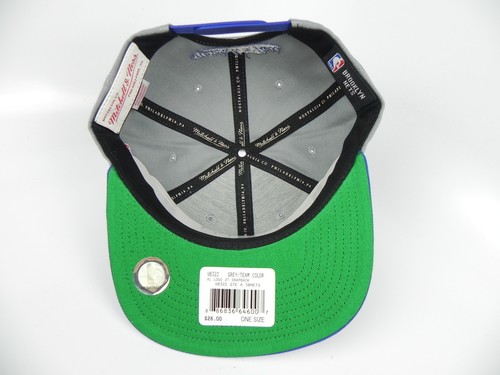 BROOKLYN NETS NBA MITCHELL & NESS 2-TONE LETTER SPECIAL SNAPBACK CAP HAT NEW! - Picture 6 of 9