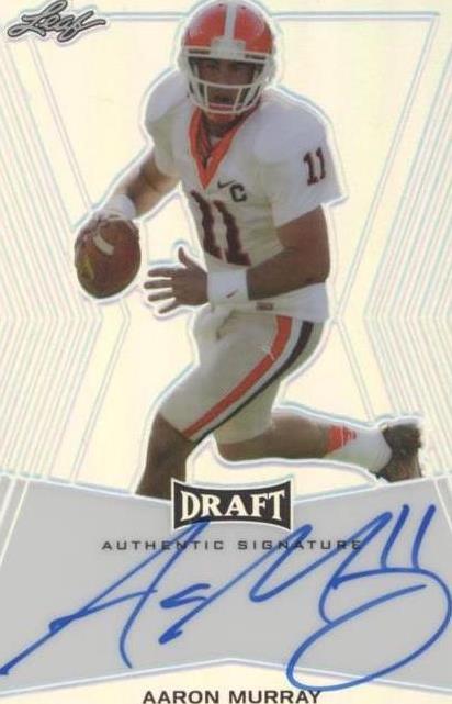 2014 Leaf Metal Draft Aaron Murray #BA-AM1 - 1 of 2