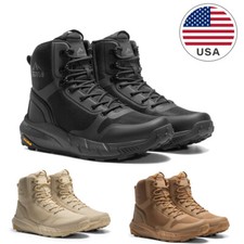 Men Military Tactical Boots Lightweight Motorcycle Combat Hiking Shoes US Size