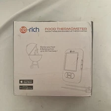 te-rich Food Thermometer Smart Wireless Barbecue Thermometer