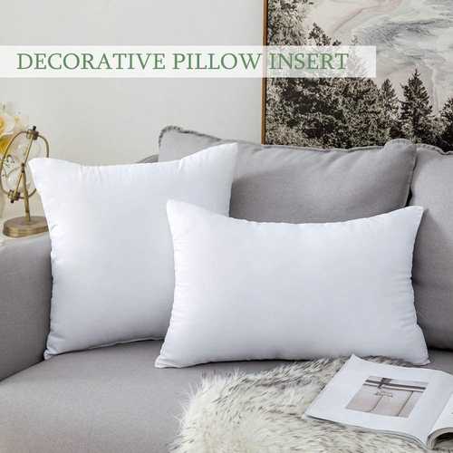 Almohada Inserto Almohada Premium Relleno Falso Rectángulo para Cojín Decorativo - Imagen 5 de 12