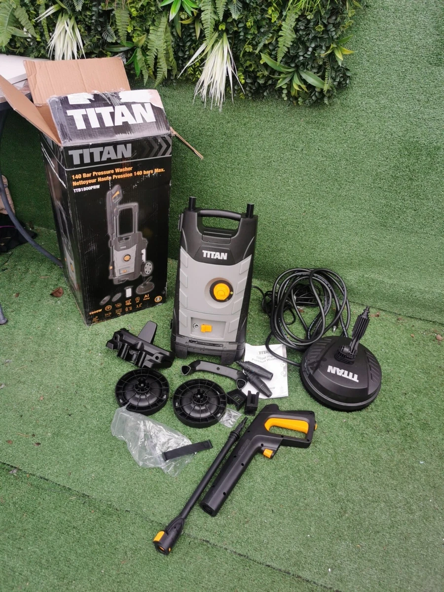 Titan TTB1800PRW High Pressure Washer 140bar