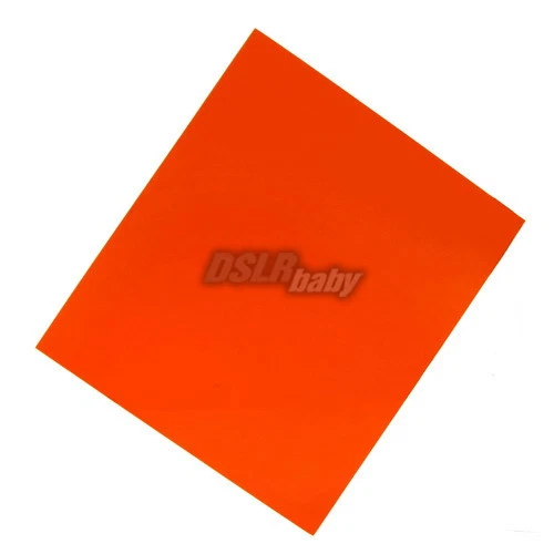 Fotga 101mm Wide 4" x 4" Square Full Red Color Filter for Matte Box Holder   - Image 2 of 3