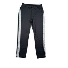 PXG Nick Jonas Joggers Size Medium Performance Athleisure Golf Black & Silver 
