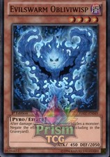 1st ed Evilswarm Obliviwisp super rare HA07-EN049 Yugioh