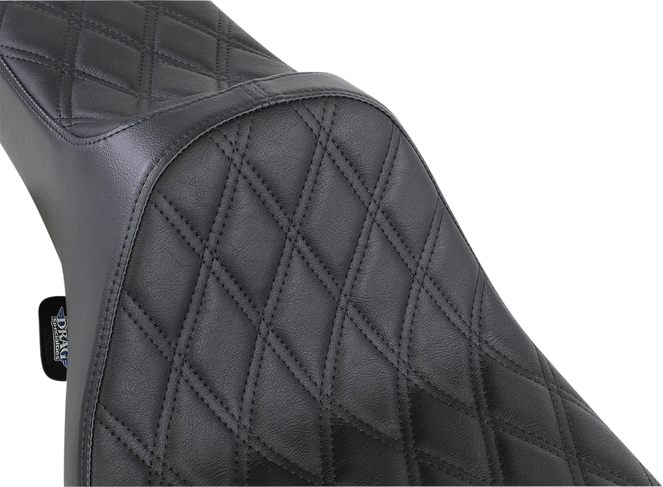 Drag Specialties Predator III Extended Reach 座椅适合 1997 - 2007 Harley Touring — 第 3/4 张图片