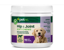 90 Chews Dog Hip and Joint Support Glucosamine Chondroitin MSM Supplement USA
