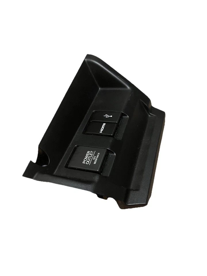 Оригинальная нижняя отделочная розетка для центральной приборной панели Honda 2015–2017 годов выпуска HDMI USB! - Изображение 3 из 4